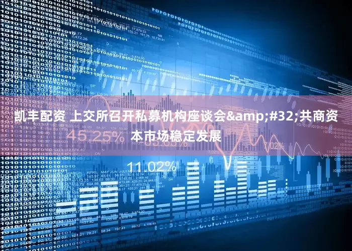 凯丰配资 上交所召开私募机构座谈会&#32;共商资本市场稳定发展