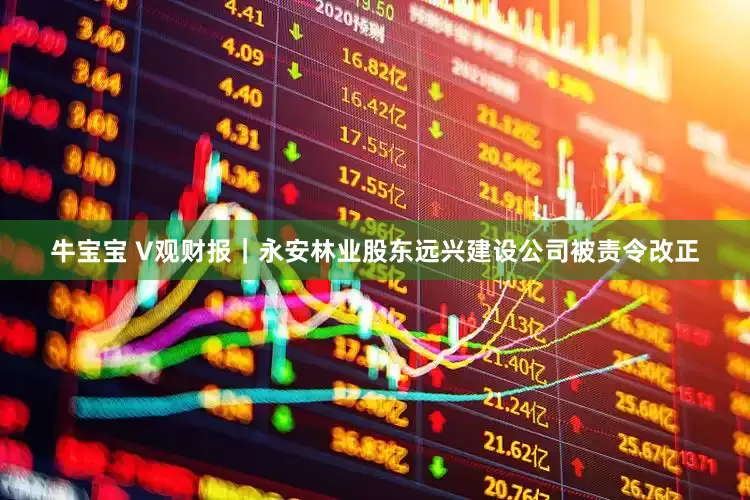 牛宝宝 V观财报|永安林业股东远兴建设公司被责令改正